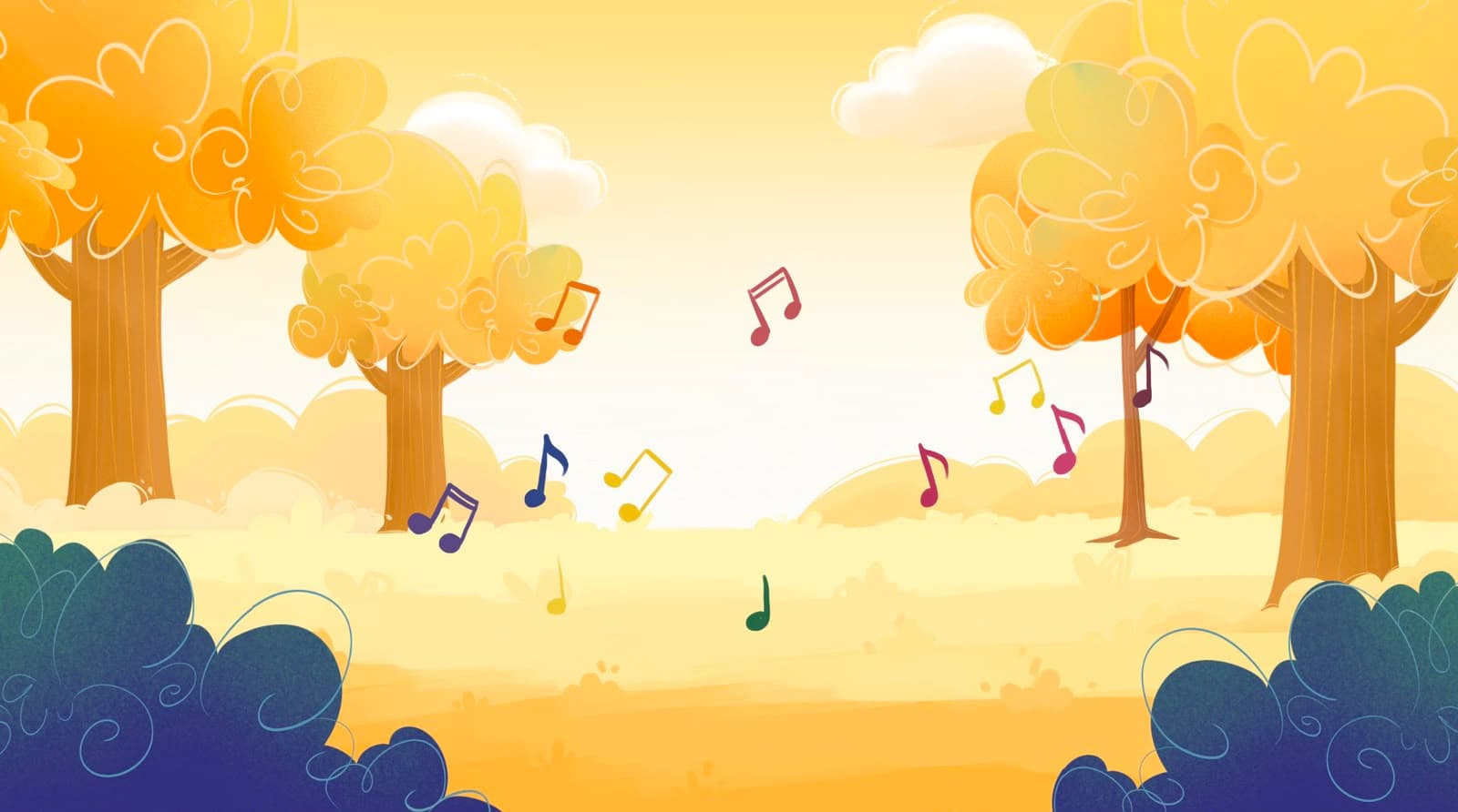 Hero background artwork